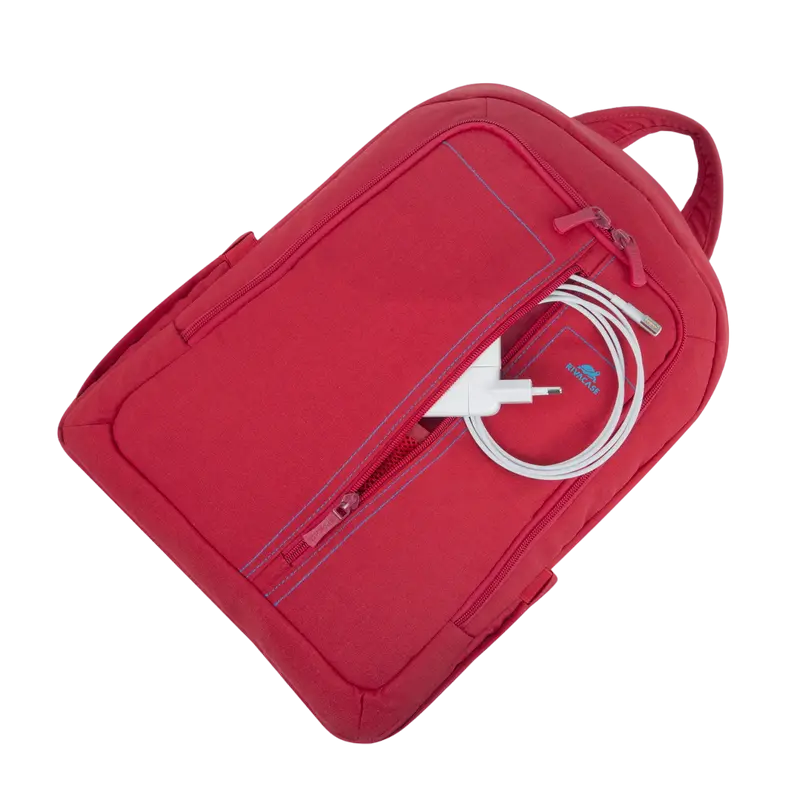 Рюкзак для ноутбука Rivacase Canvas Красный