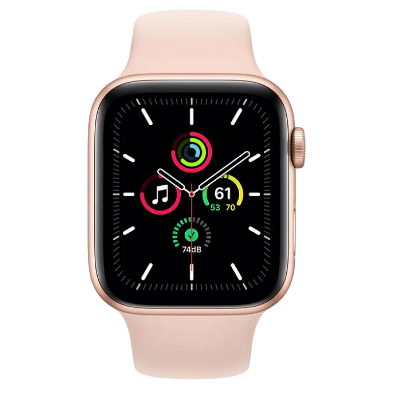Умные часы Apple Watch SE Алюминиевый корпус со спортивным ремешком Pink Sand