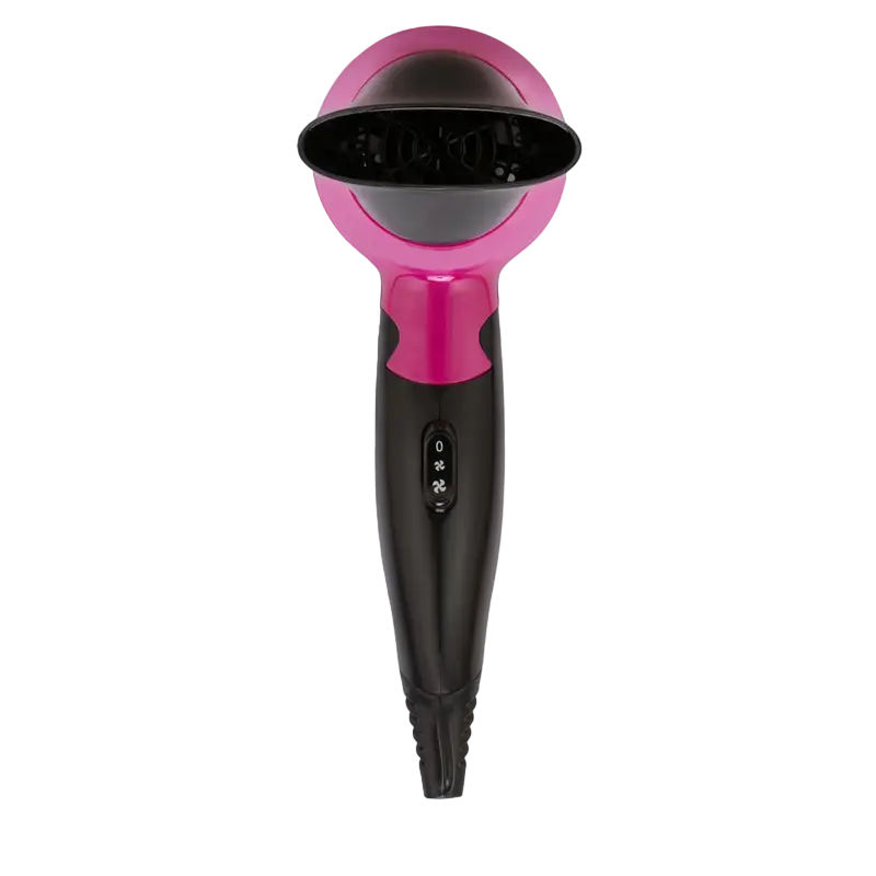 Uscător de păr compact Maxwell MW-2007 Negru | Roz