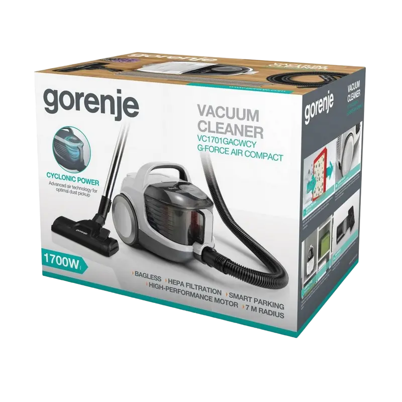 Пылесос Gorenje VC1701GACWCY Белый