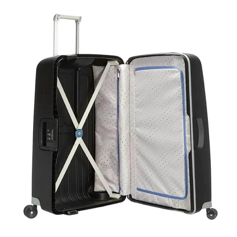 Чемодан для багажа Samsonite S'CURE Чёрный