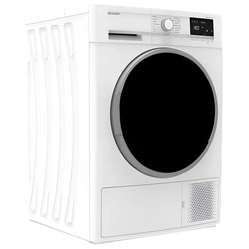 Сушильная машина Sharp KDGHB8S7GW2EET Белый