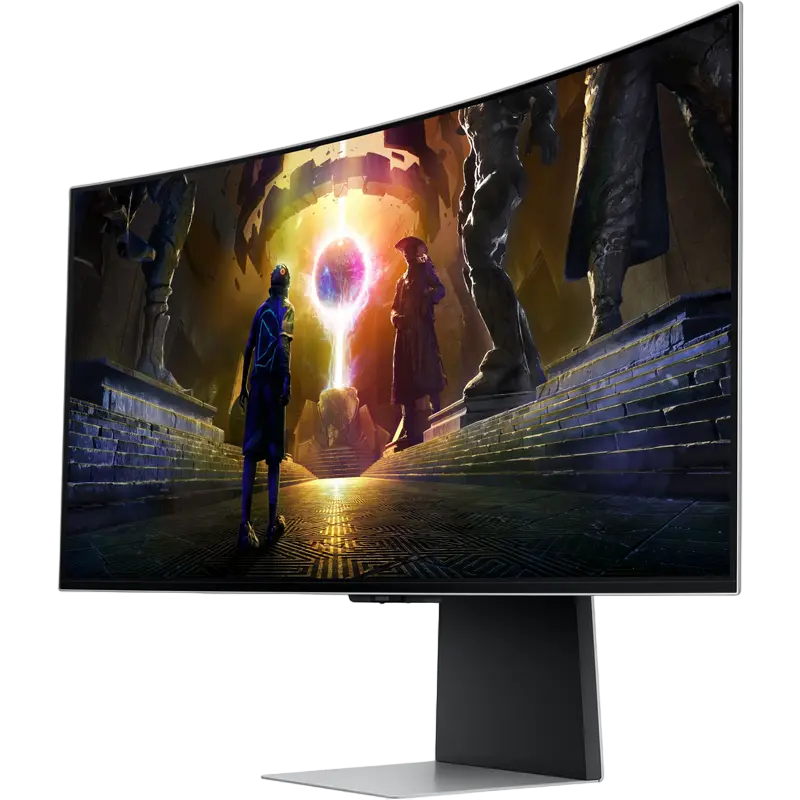 Игровой монитор Samsung Odyssey G8 S34DG852 Чёрный | Серебристый