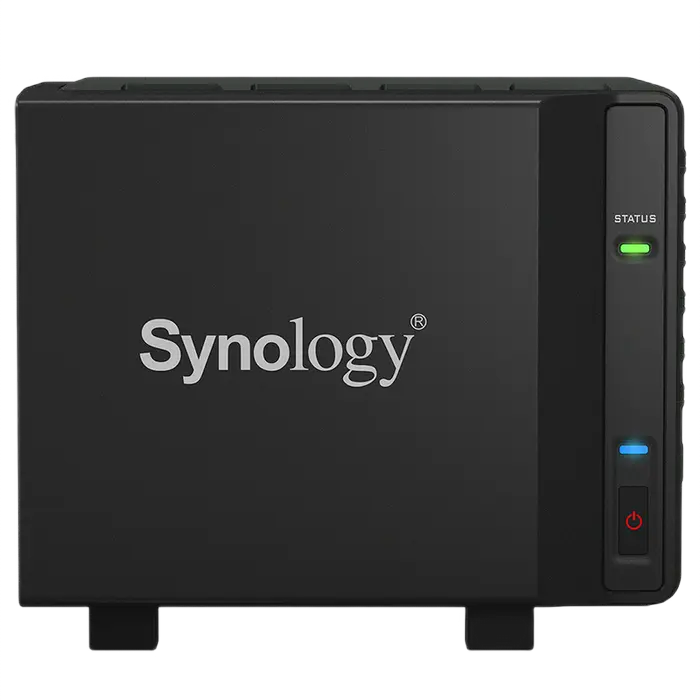 Сетевое хранилище SYNOLOGY DS419slim Черный