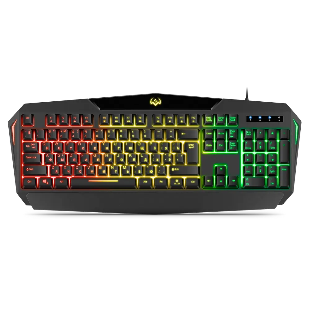 Клавиатура, мышь, коврик для мыши и гарнитура SVEN GS-4300 Мембрана Черный