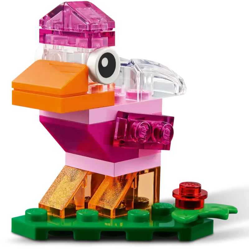 Конструктор LEGO Creative Transparent Bricks Разноцветный