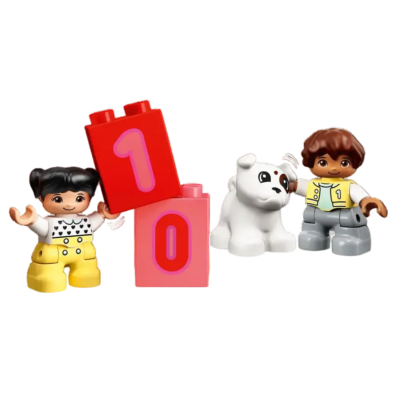 Конструктор LEGO Number Train - Learn To Count Разноцветный