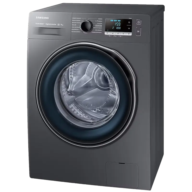 Стиральная машина Samsung WW62J42E0HX/CE Нержавеющая сталь