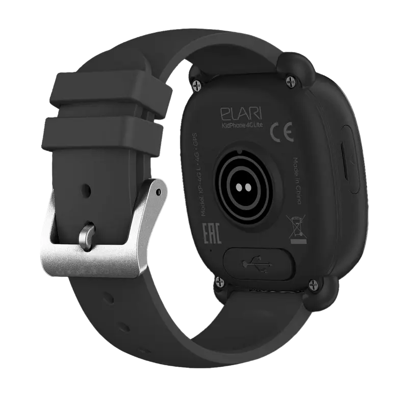 Ceas pentru copii Elari KidPhone 4G Lite Negru
