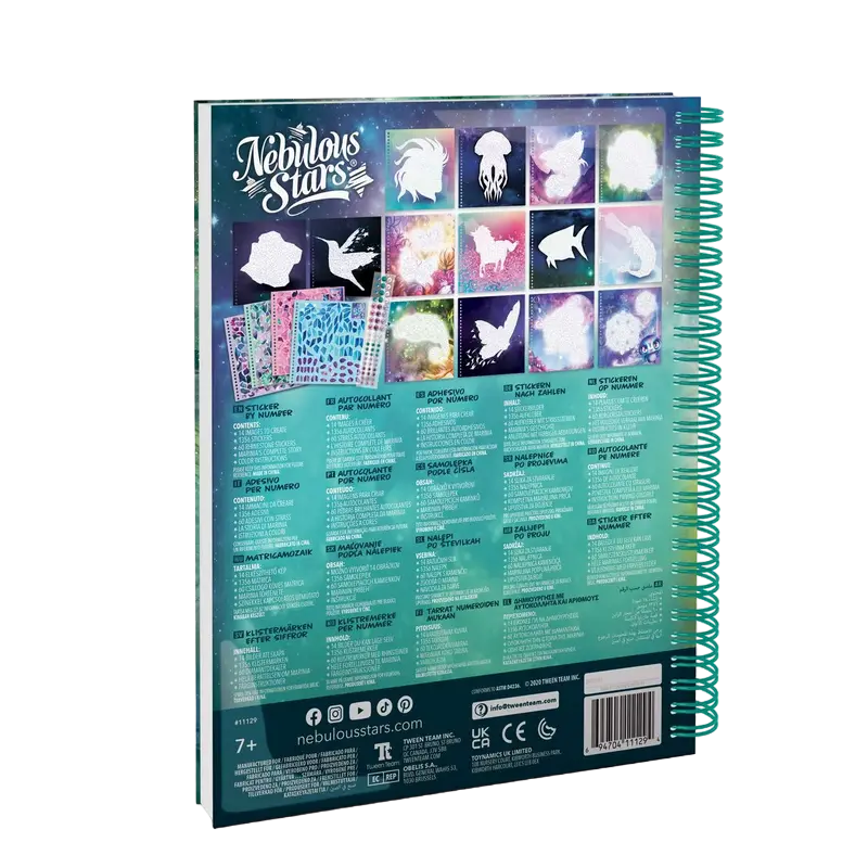 Nebulous Stars Sticker by Number