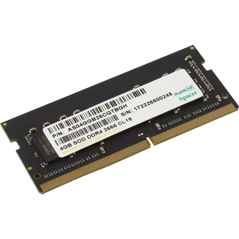 Оперативная память Apacer AS04GGB26CQTBGH 4ГБ