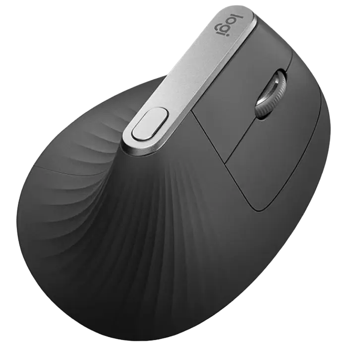 Беcпроводная мышь Logitech MX Vertical Беспроводное Чёрный