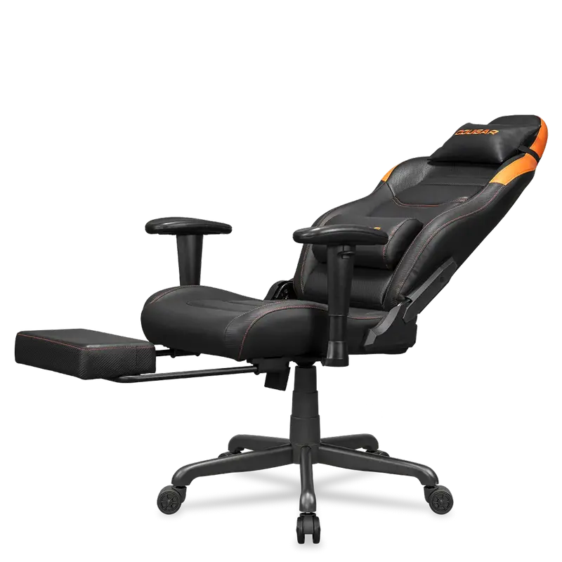 Игровое кресло Cougar Explore Neo ПВХ Кожа Черный | Оранжевый