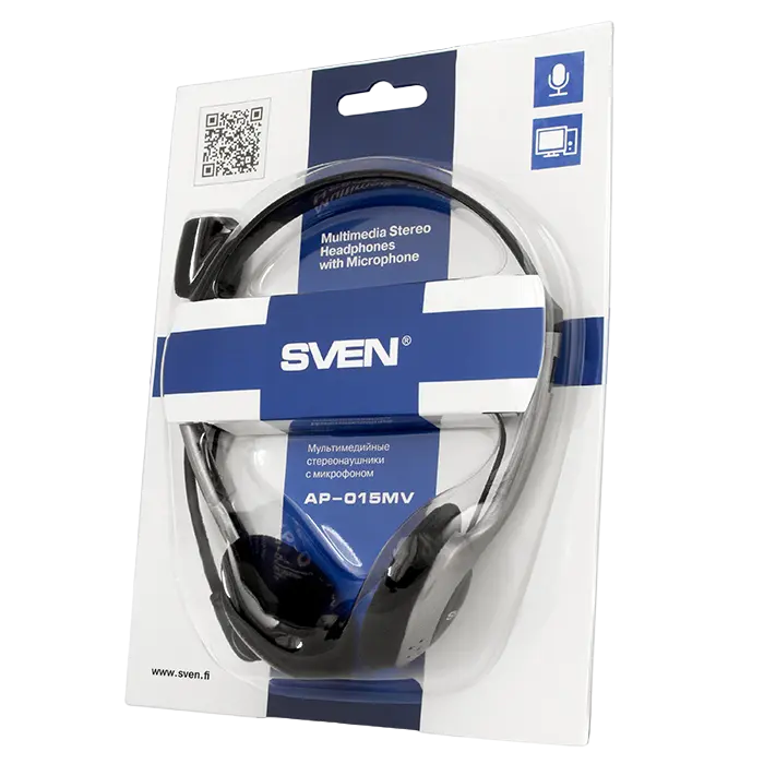 Наушники SVEN AP-015MV Чёрный
