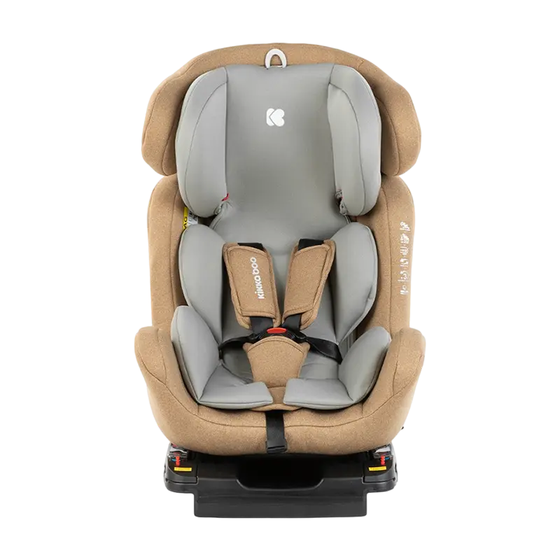 Детское автокресло Kikka Boo 4 Safe ISOFIX Бежевый