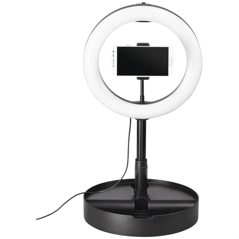 Кольцевая лампа HAMA SpotLight Smart 102 II Черный