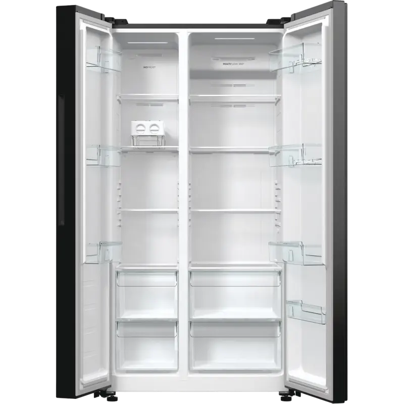 Холодильник Gorenje NRR9185EABXL Чёрный