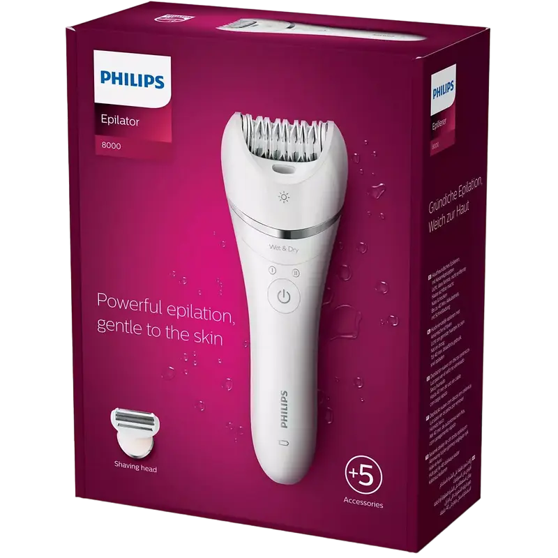 Эпилятор Philips Series 8000 Белый