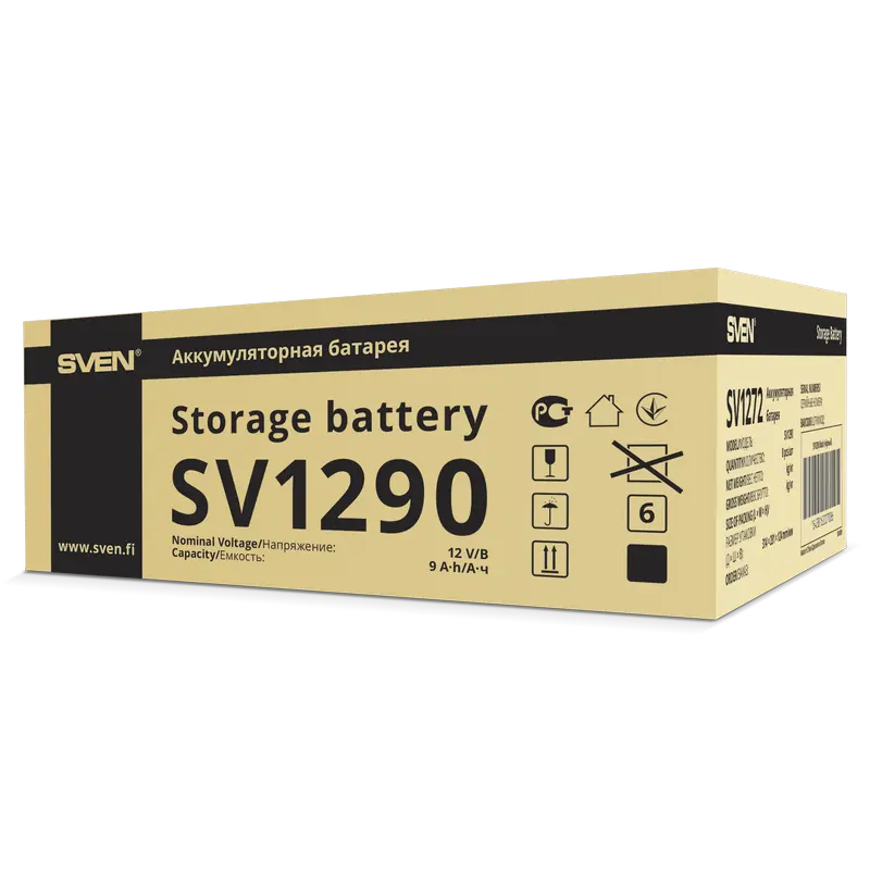 Аккумулятор для резервного питания SVEN SV1290