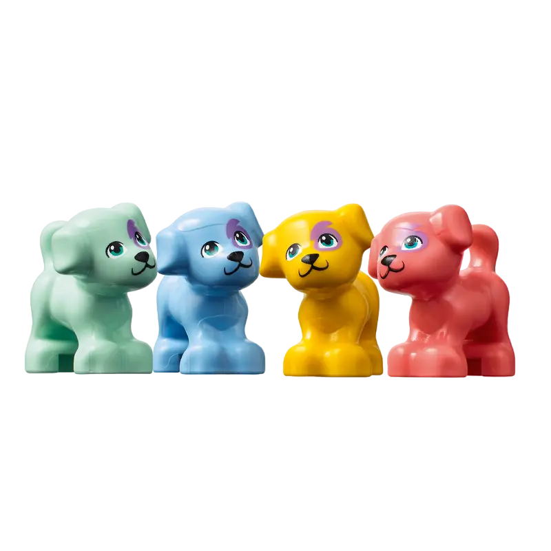 Constructor LEGO Mia's Soccer Cube Albastru