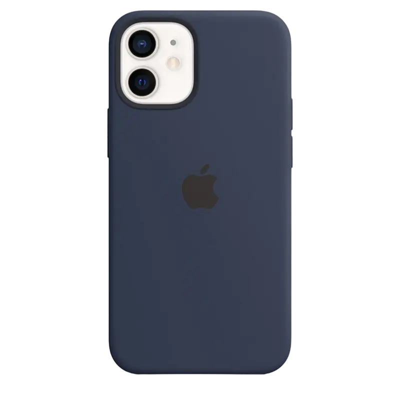 Чехол Apple iPhone 12 mini Silicone Case MagSafe Силиконовый Чехол Deep Navy