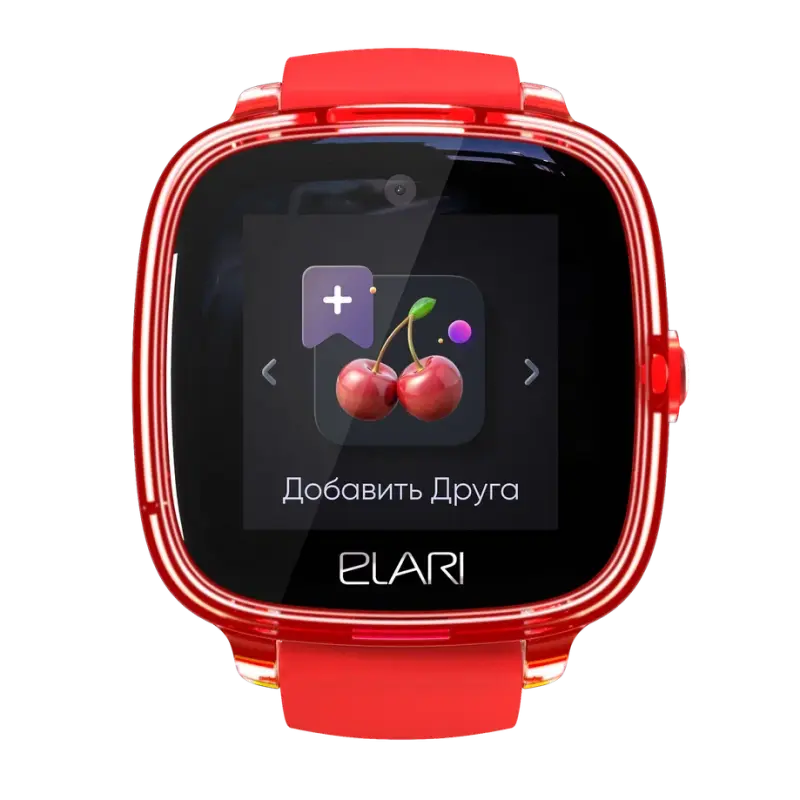 Детские часы Elari KidPhone Fresh 4G Красный
