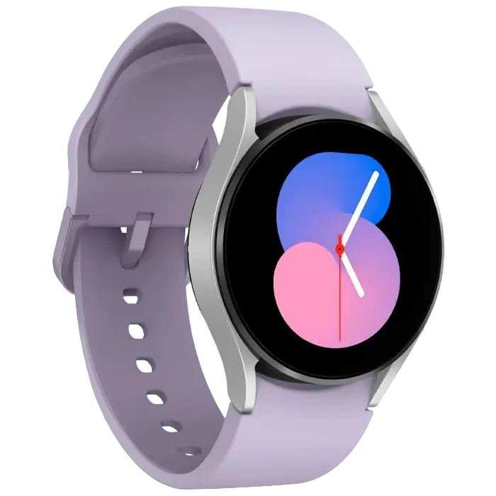 Умные часы Samsung Galaxy Watch 5 Серебристый | Фиолетовый