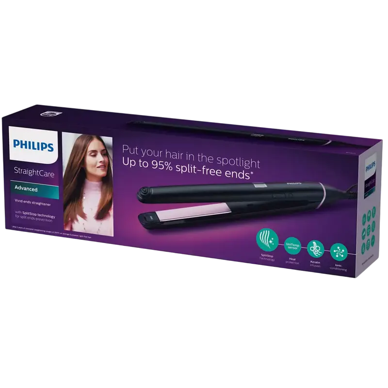 Утюжок для волос Philips Vivid Ends BHS675/00