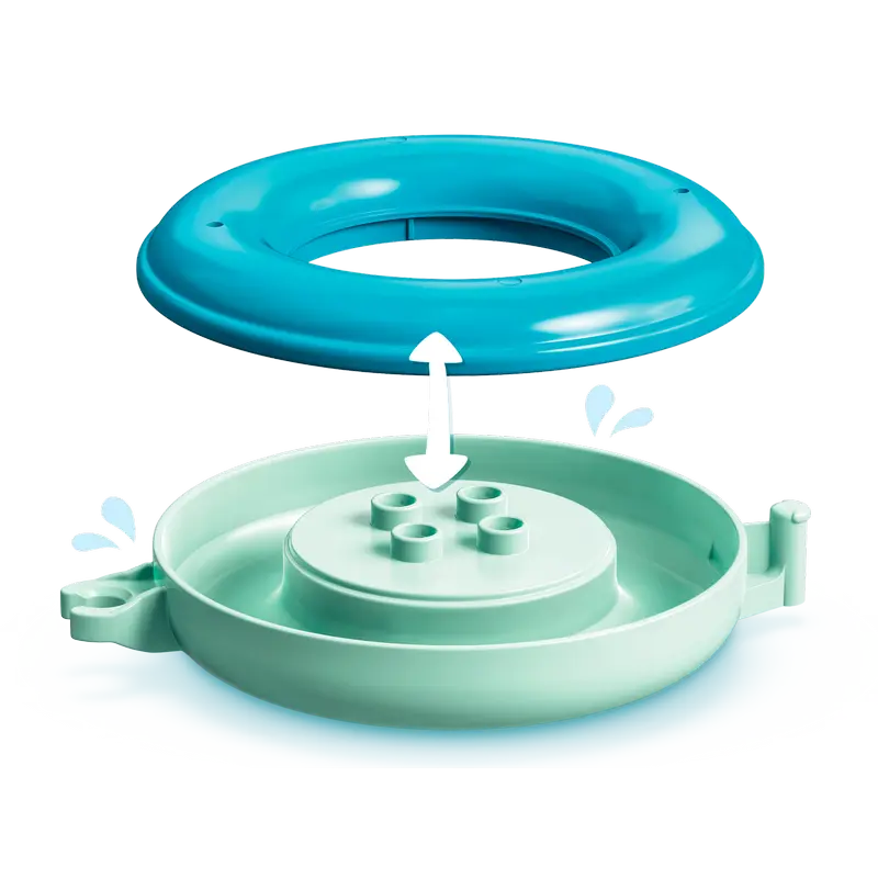 Конструктор LEGO Bath Time Fun: Floating Animal Island Разноцветный