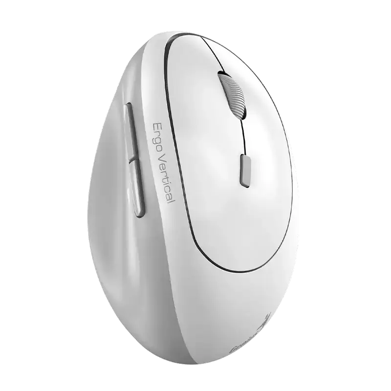 Беcпроводная мышь Genius Ergo 8350S Беспроводное Белый Серый