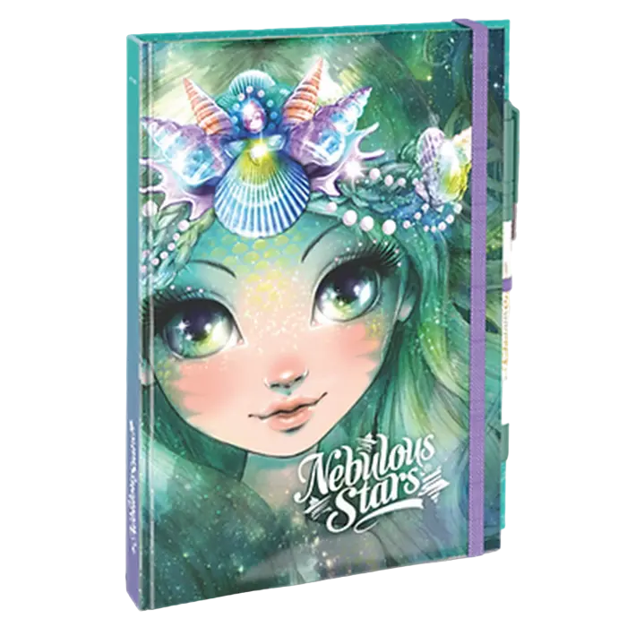 Nebulous Stars Deluxe White Notebook