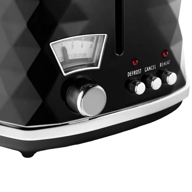 Тостер DeLonghi Brillante Чёрный