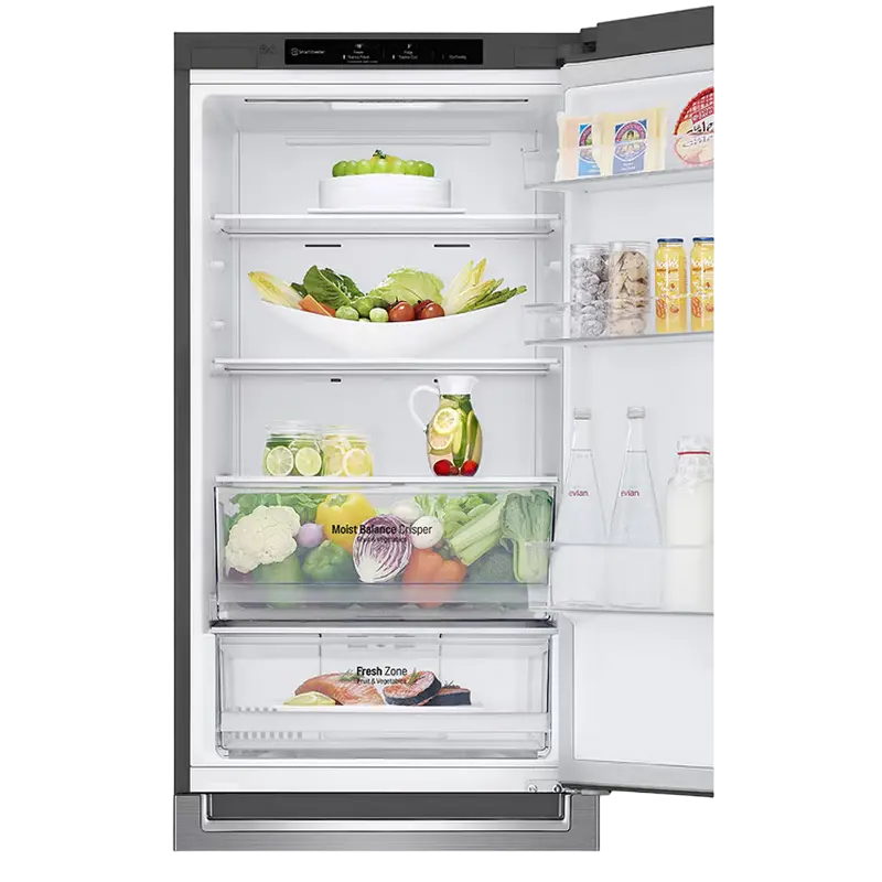 Frigider LG GBB61PZJMN Oțel inoxidabil