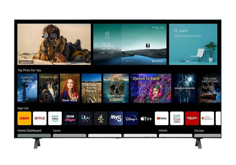 50" LED SMART TV LG 50UP80006LA Negru