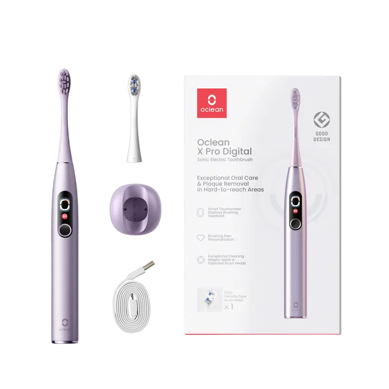 Periuța de dinți electrică sonică Pentru adulți Oclean X Pro Digital Violet