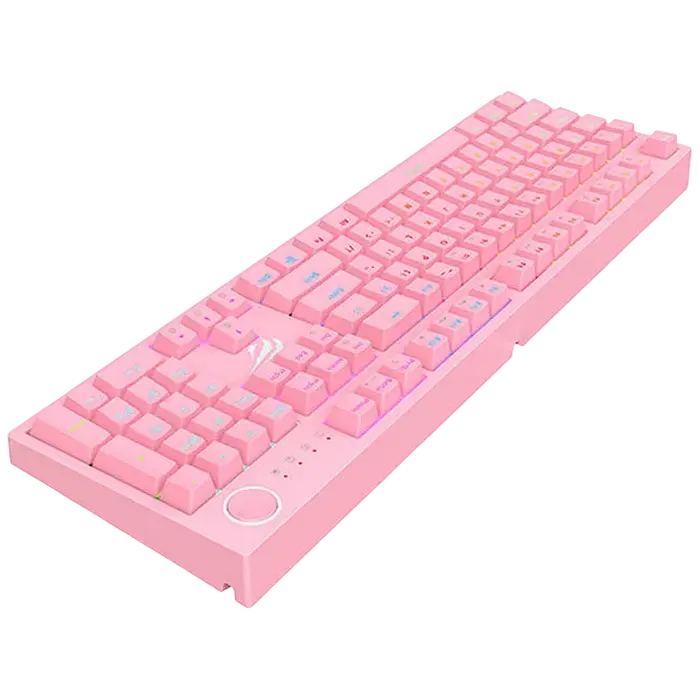 Tastatură Havit KB871L Mecanic Roz