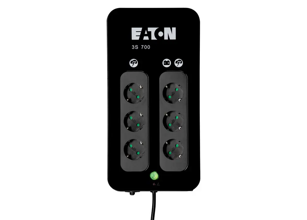 Sursă de alimentare neîntreruptibilă Eaton 3S700DIN Negru