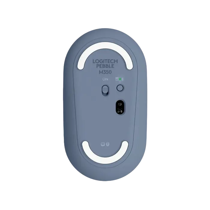 Беcпроводная мышь Logitech M350 Беспроводное Blueberry