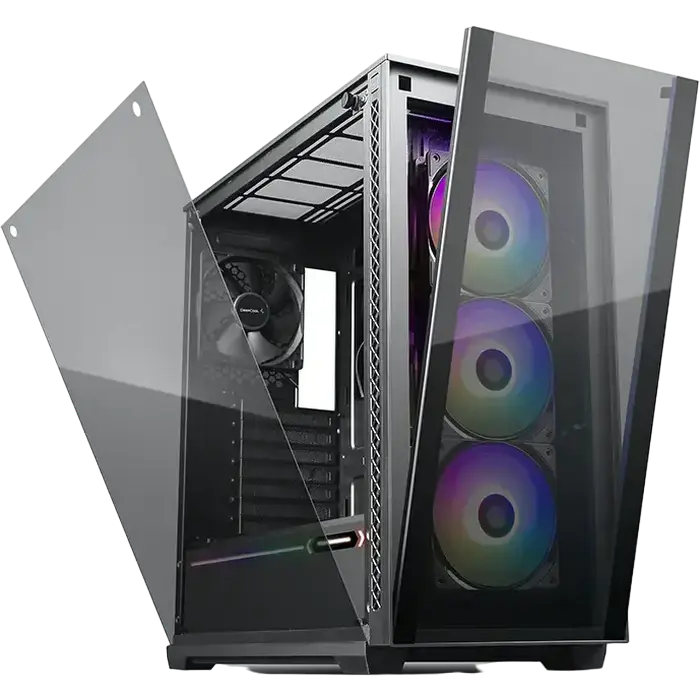Компьютерный корпус Deepcool MATREXX 70 ADD-RGB 3F Midi-Tower Черный
