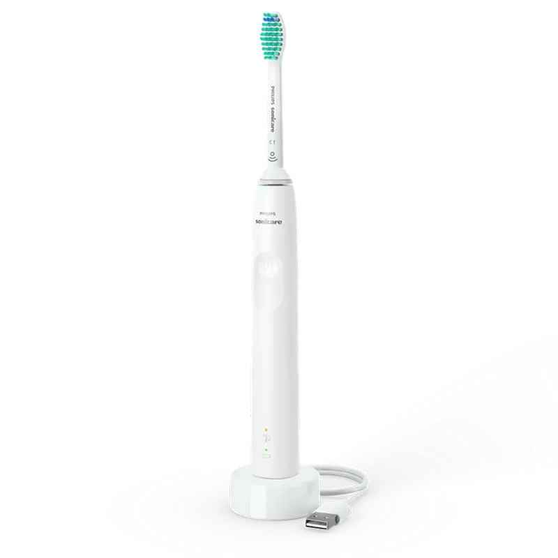 Электрическая звуковая зубная щетка Для взрослых Philips Sonicare 3100 Series Белый