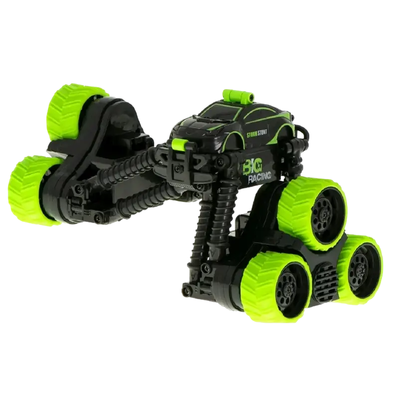 Jucărie cu telecomandă SY Shrink Stunt Car Verde