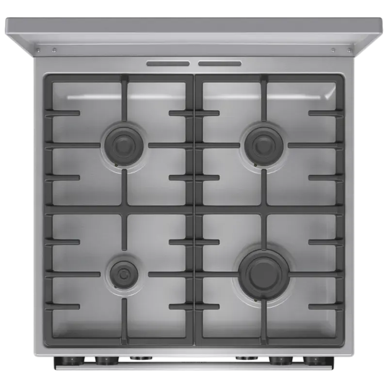 Комбинированная плита Gorenje GKS6C71XF Нержавеющая сталь