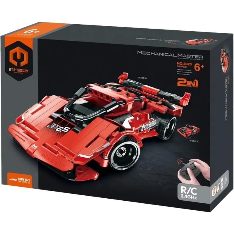 Конструктор с радиоуправлением iM.Master Racing Car Красный