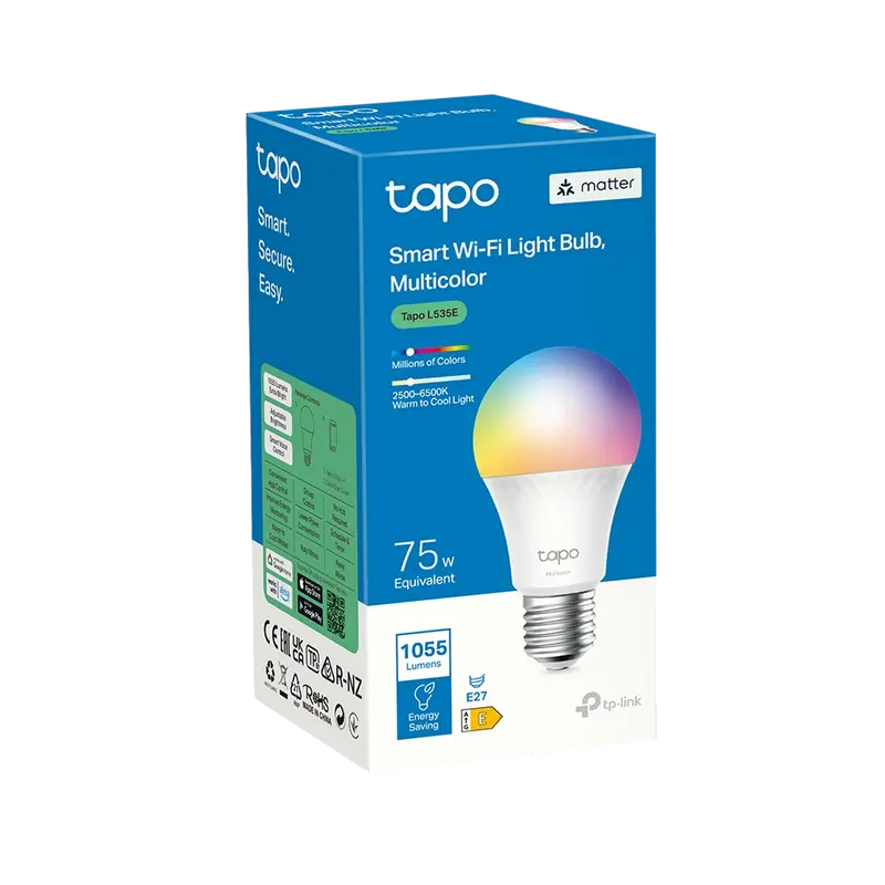 Умная лампочка TP-LINK Tapo L535E Многоцветная