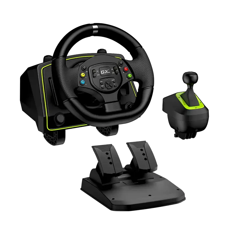 Игровой руль Genius SpeedMaster X2 Чёрный