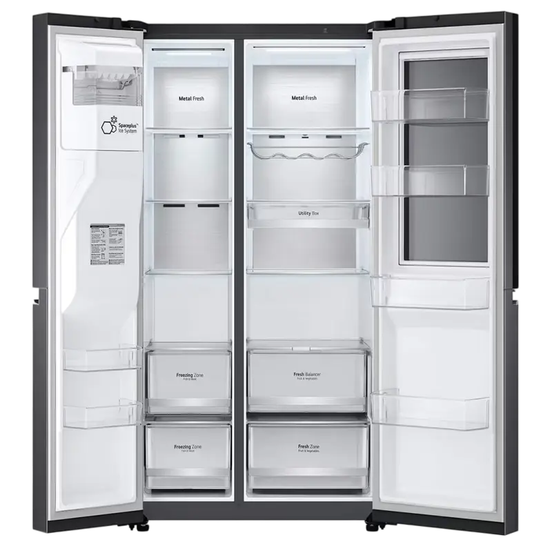 Frigider LG GSXV90MCAE Negru