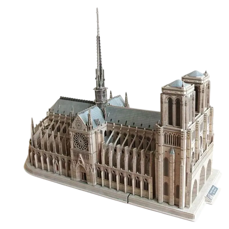 Puzzle 3D CubicFun Notre Dame de Paris Bej