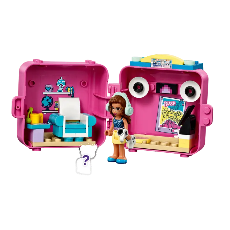 Конструктор LEGO Olivia's Gaming Cube Розовый