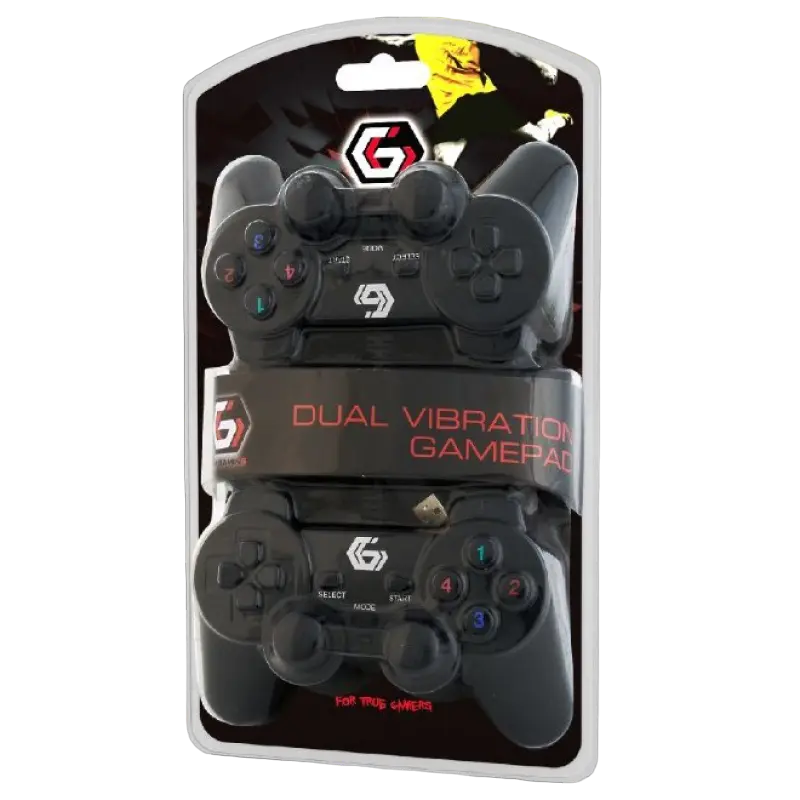 Геймпад Gembird JPD-UDV2-01 Чёрный