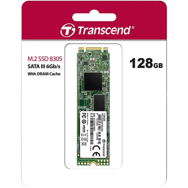 Накопитель SSD Transcend 830S 128GB